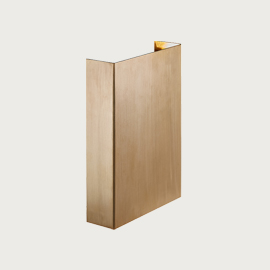 Fold 15 Wall Light Brass